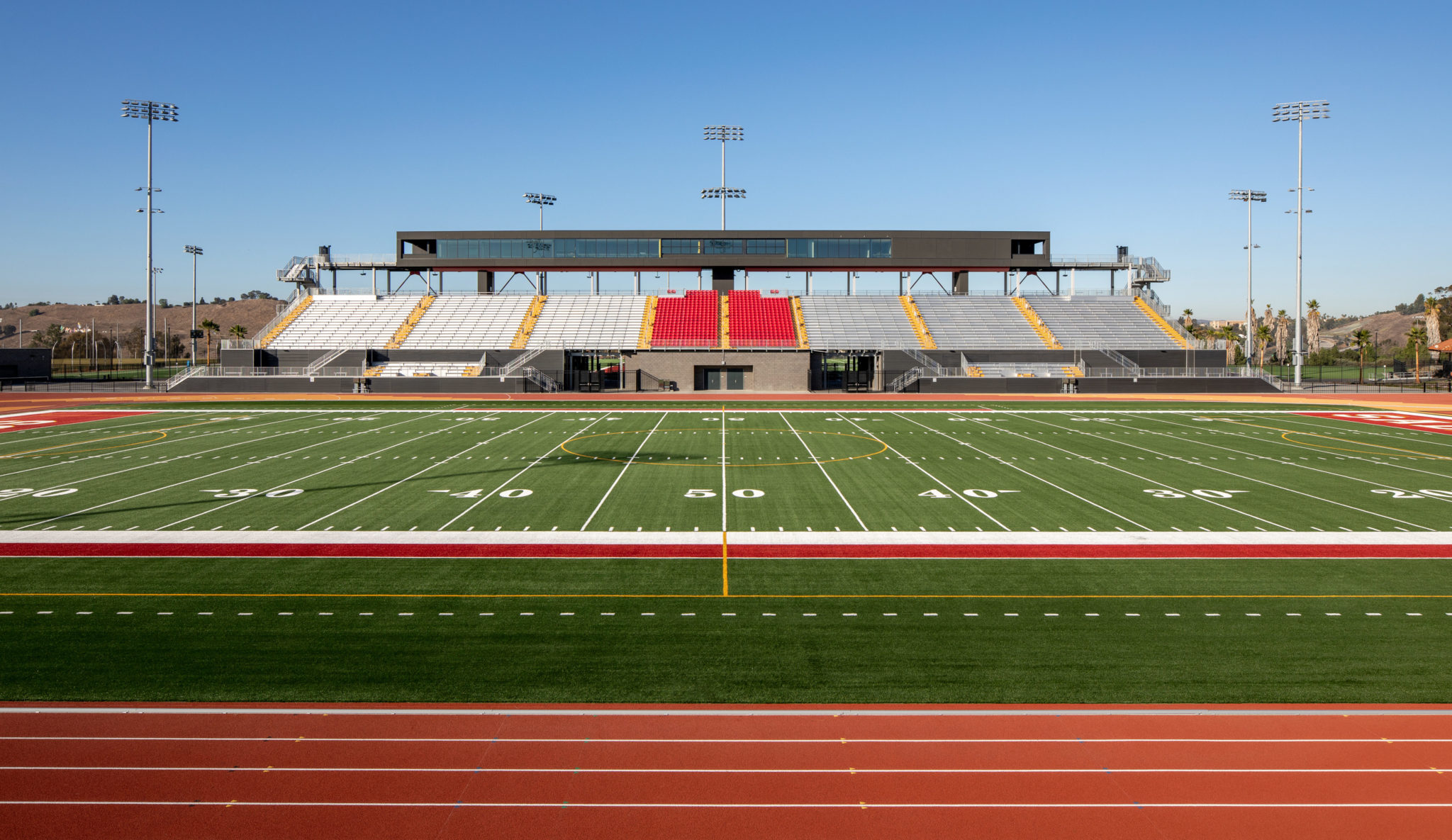 Saddleback College Stadium Athletics Complex Steinberg Hart